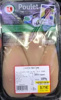 Filets de poulet blanc