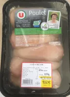 6 fillets de poulet blanc
