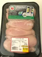 Poulet bleu blanc coeur U