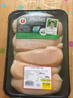 Filets de poulet blanc