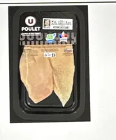 Escalope de poulet blanc extra fine, France, 2 pièces