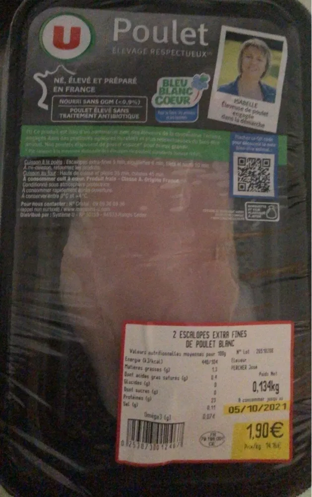 Poulet elevage respectueux