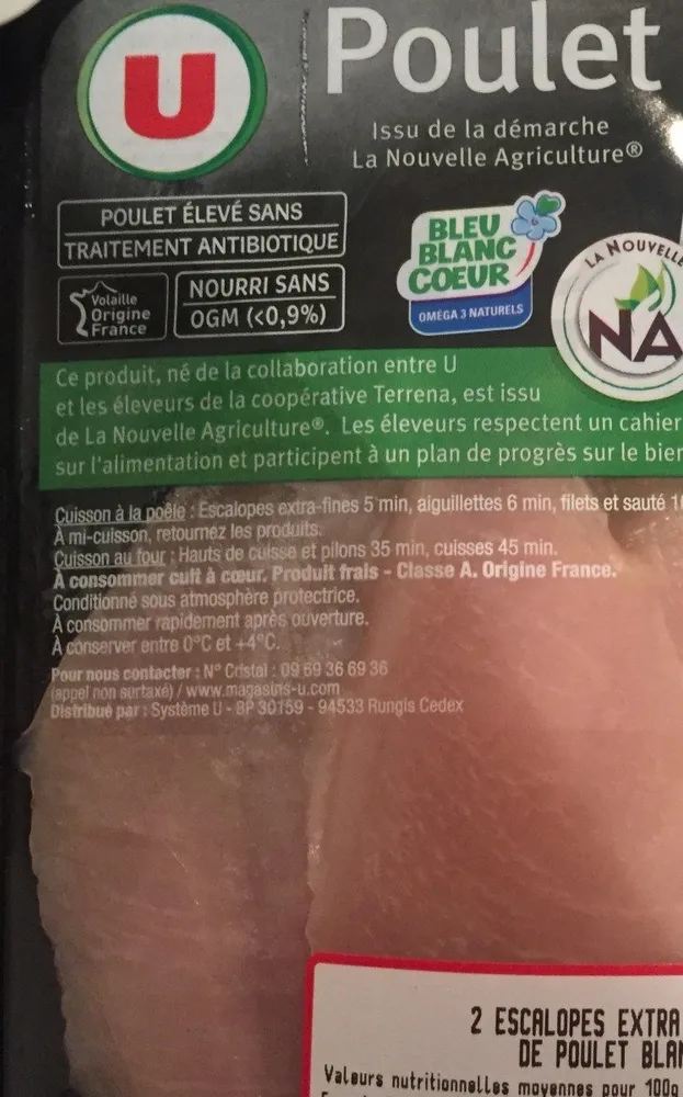 escalope extra fine