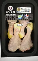 Pilon de poulet blanc France, barquette