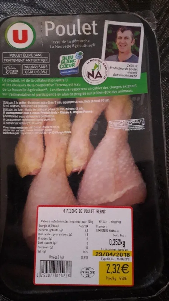 Pilons de poulet