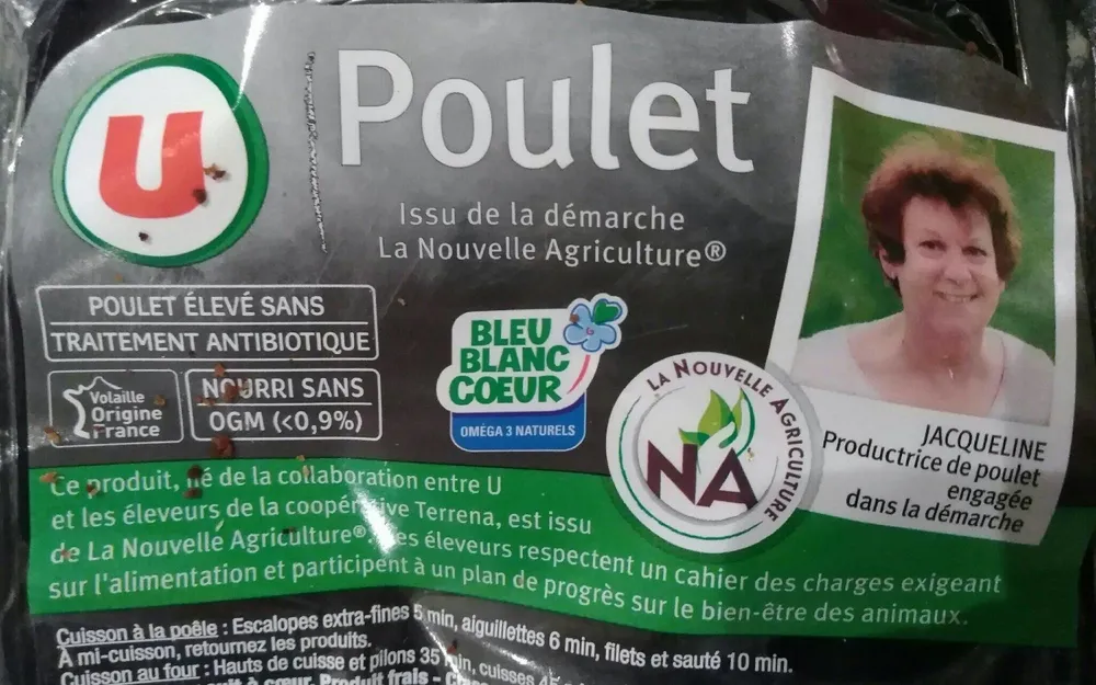 4 pilons de poulet blanc