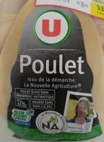 Poulet jaune prêt à cuire sans abat
