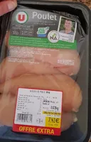 Filets de poulet jaune