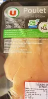 2 escalopes extra fines de poulet jaune