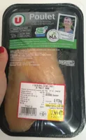 2 Escalopes extra fines de poulet jaune