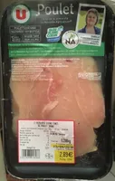 Escalope extra fines de poulet jaune