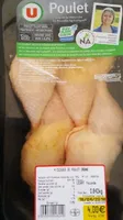 Poulet jaune barquette 4 cuisses