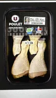 Pilon de poulet jaune France, 4 pièces