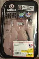 6 aiguillettes de poulet blanc