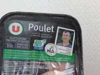4 hauts de cuisse de poulet blanc