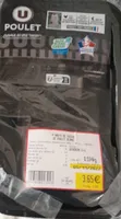 4 haut de cuisse de poulet blanc