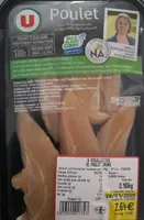 6 aiguillettes de poulet jaune