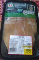 6 aiguillettes poulet jaune