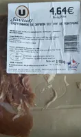Chiffonade de jambon sec VPF de montagnes