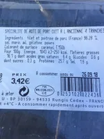 Specialite de roti de porc a l'ancienne