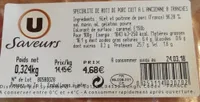 Spécialité de rôti de porc cuit a l'ancienne
