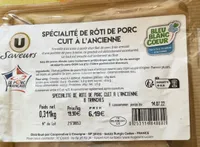 Specialite de roti de porc cuit a l’ancienne