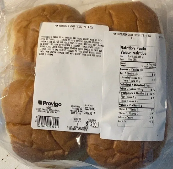 Pain hambuger style texas