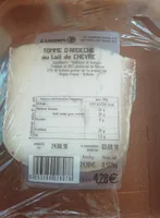 Tomme d'ardeche au lait de chevre