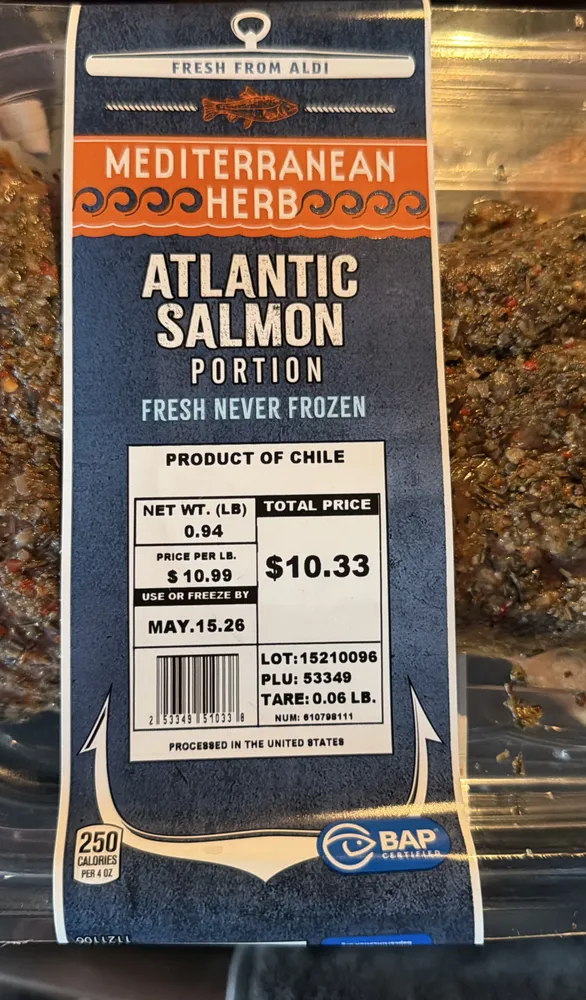 Atlantic Herb Salmon