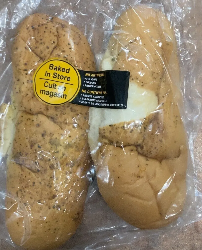 Parmesan herb sub rolls