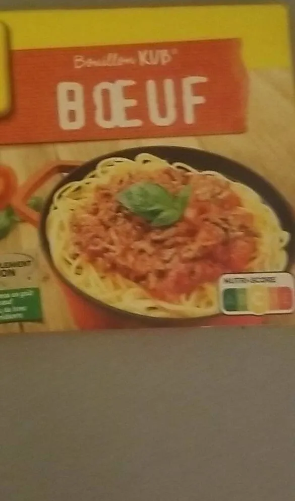 bouillon kub boeuf