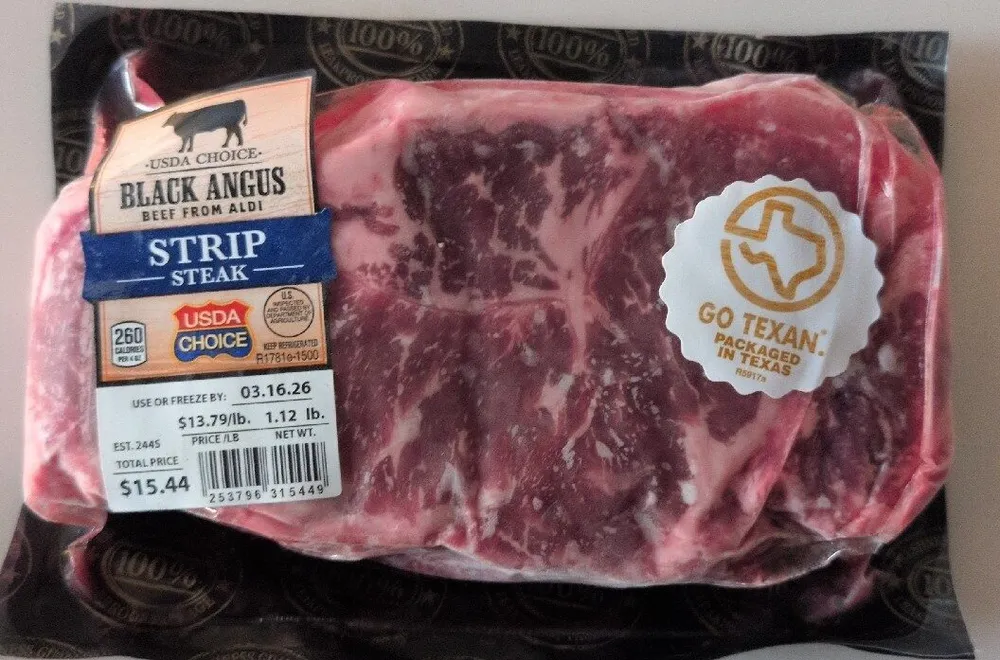 Black Angus Strip Steak