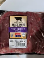 Black Angus Beef Top Round Steak