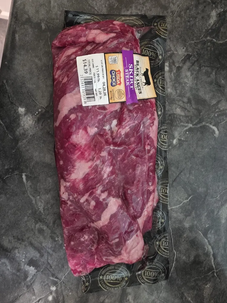 Black Angus Beef Skirt Steak (Choice)