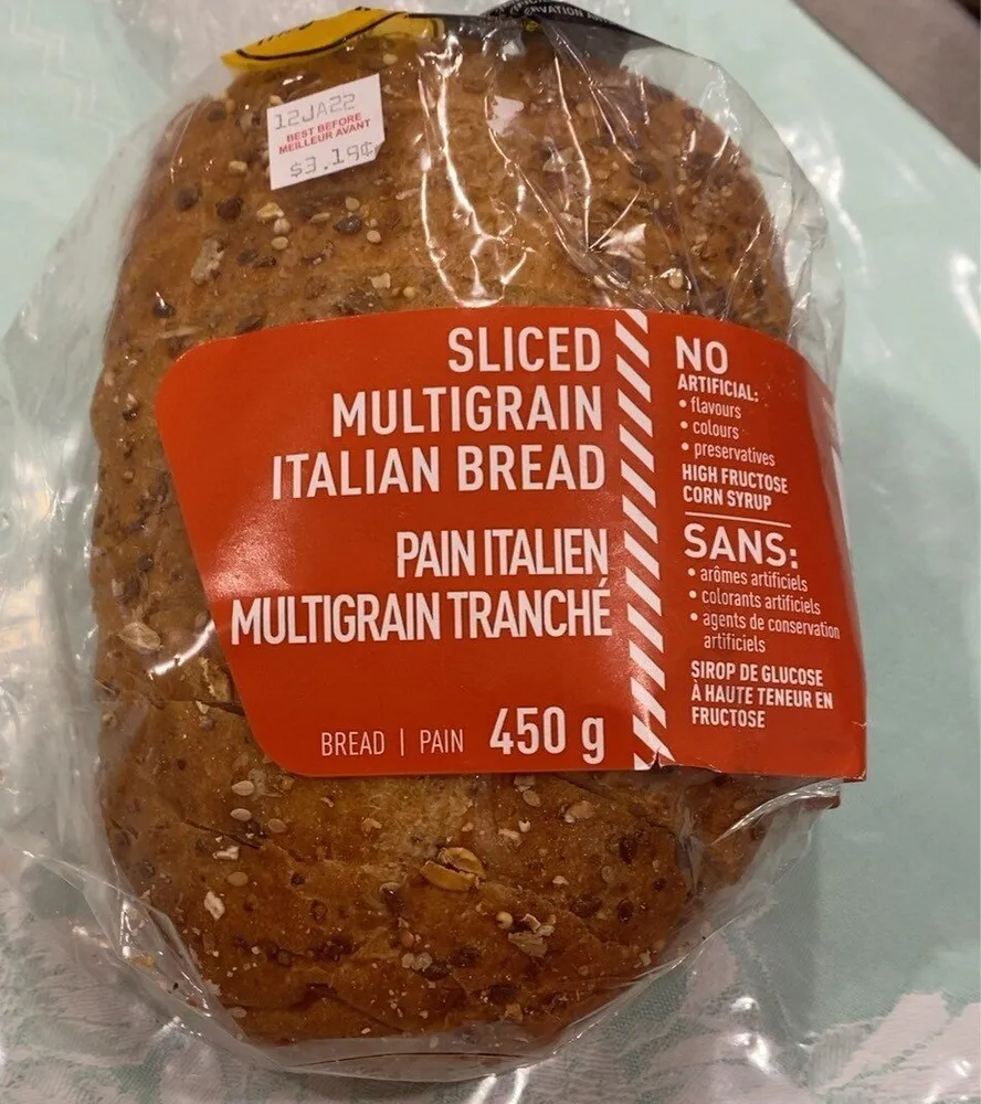 Pain Italien multigrain non tranché