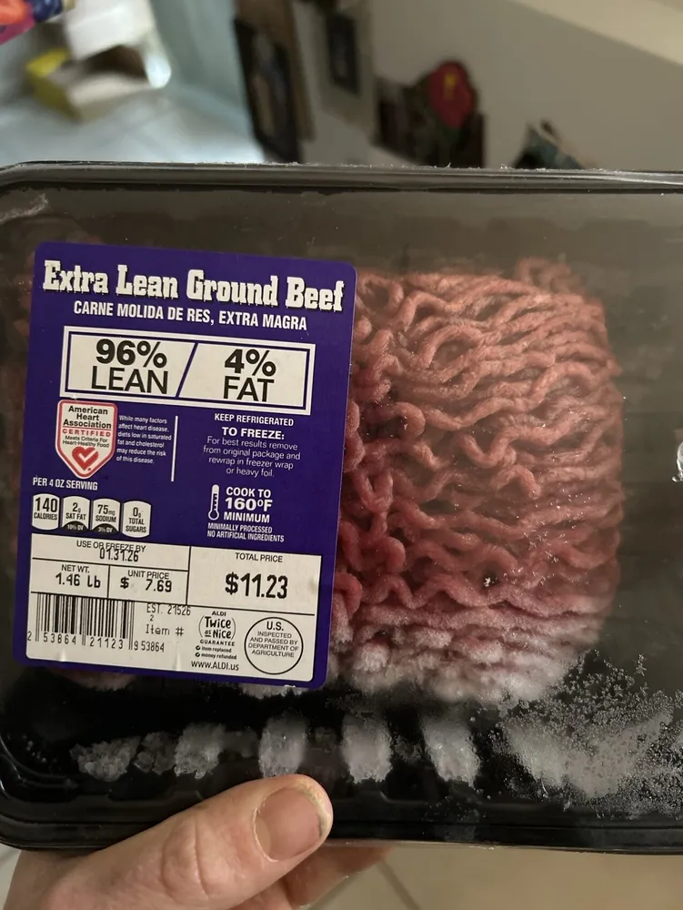 96% Lean Ground Beef
