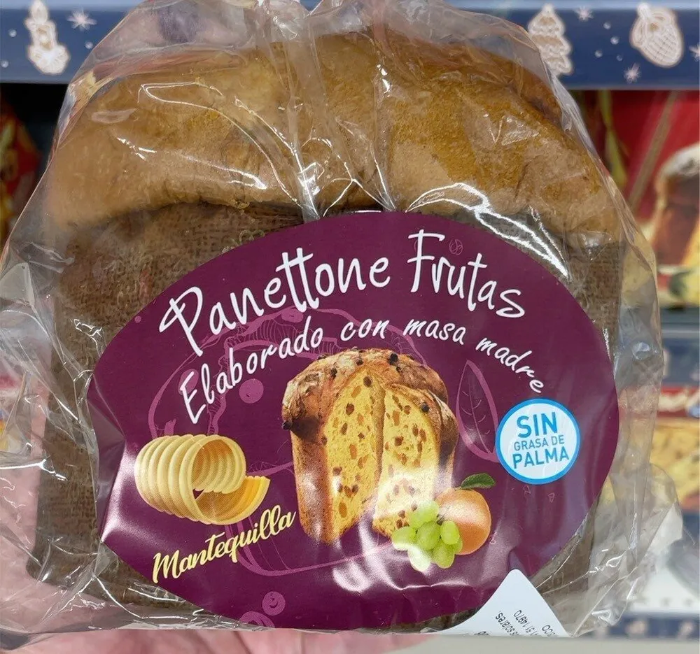 Panettone de frutas