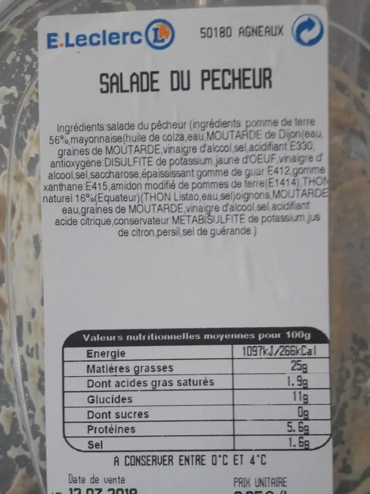 Salade du pêcheur