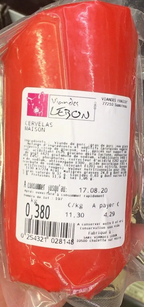 Cervelas