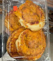 Pizza cheese swirl buns