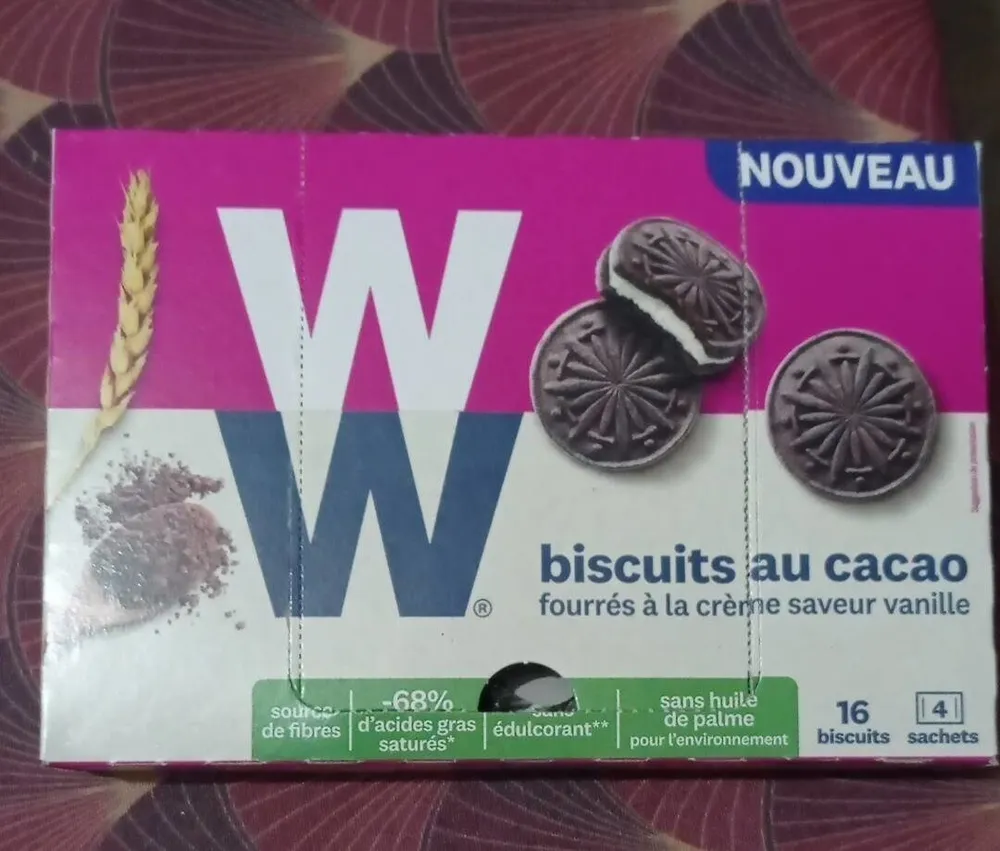 Biscuits au cacao
