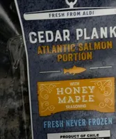 Cedar Plank Honey Maple  Salmon