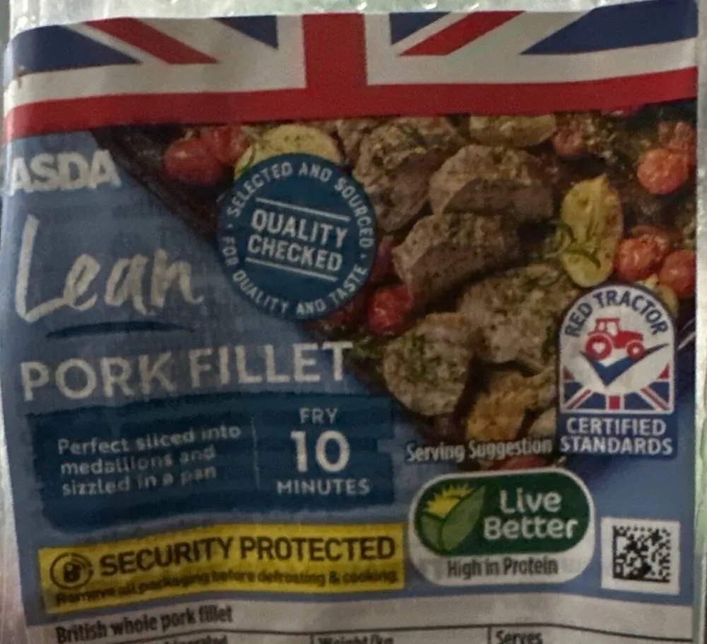 Lean Pork Fillet