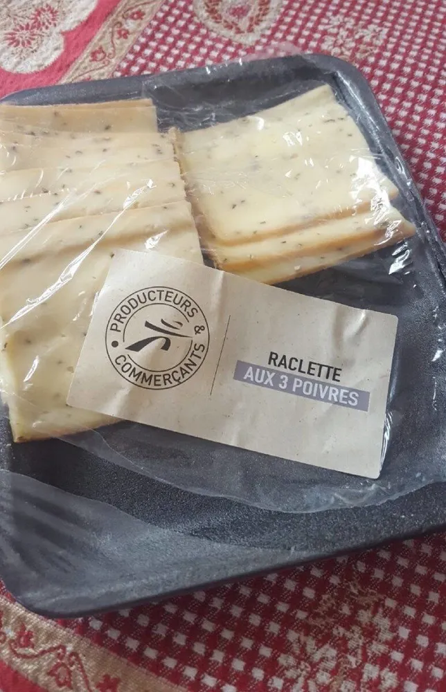 Raclette aux 3 poivres