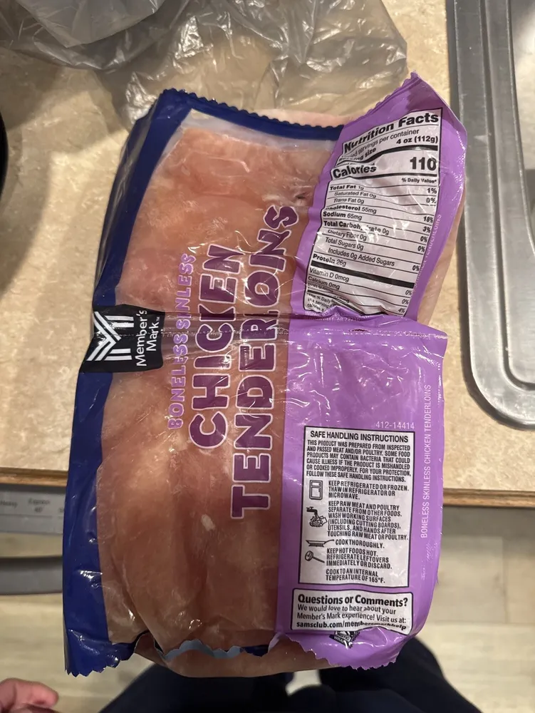 Members Mark Boneless Skinless Chicken Tenderloins