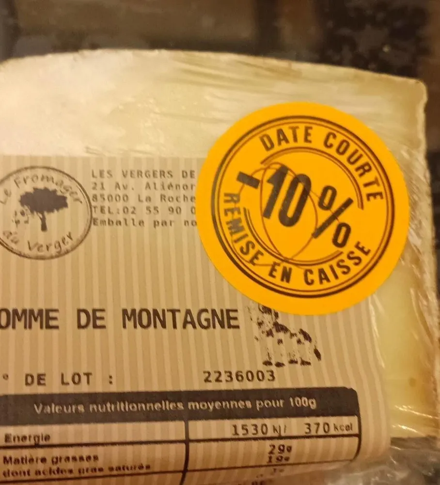 Tomme de montagne