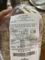 Heritage Grain Sourdough Half Loaf Bread