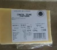 Cantal jeune portions
