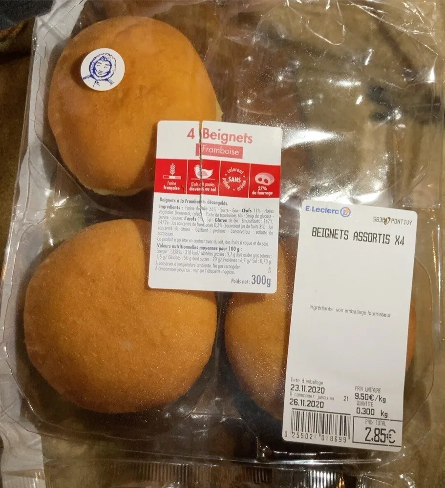 Beignet framboise