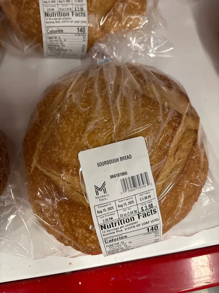 Sourdough bread - Members Mark